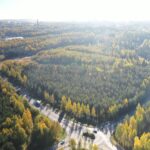 Landscape view of the Antinsaari Business District