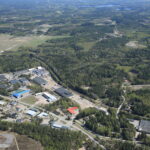 Landscape view of the Hiidenlaakso Industrial Area