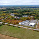 Aerial view of Pornaisten Portti