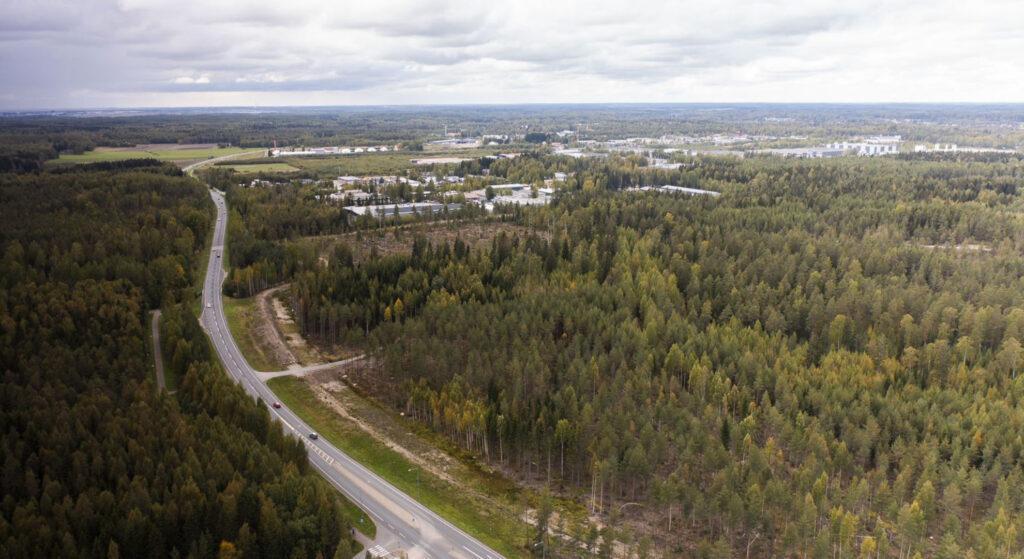 Landscape view of area.