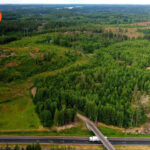 Aerial view of Rosti Business Park