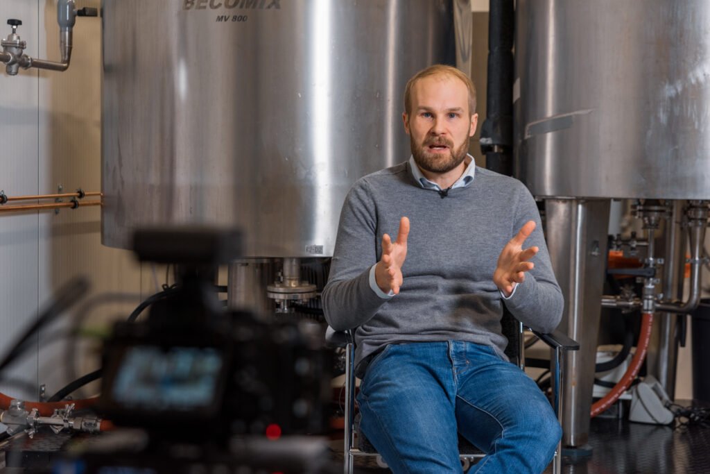 Simo Ellilä, CEO and co-founder of Enifer – World’s First Sidestream Mycoprotein Plant
